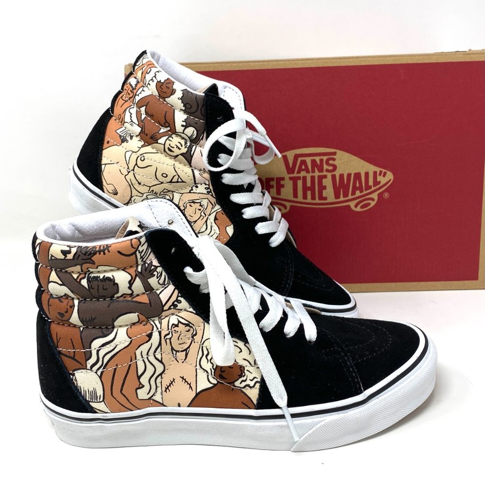 VANS Sk8-Hi Breast Cancer Ladiest Suede Women - Picture 7 of 8